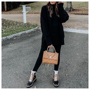 ShopEvelynne Black Sweater Dress